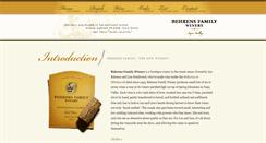 Desktop Screenshot of behrensfamilywinery.com